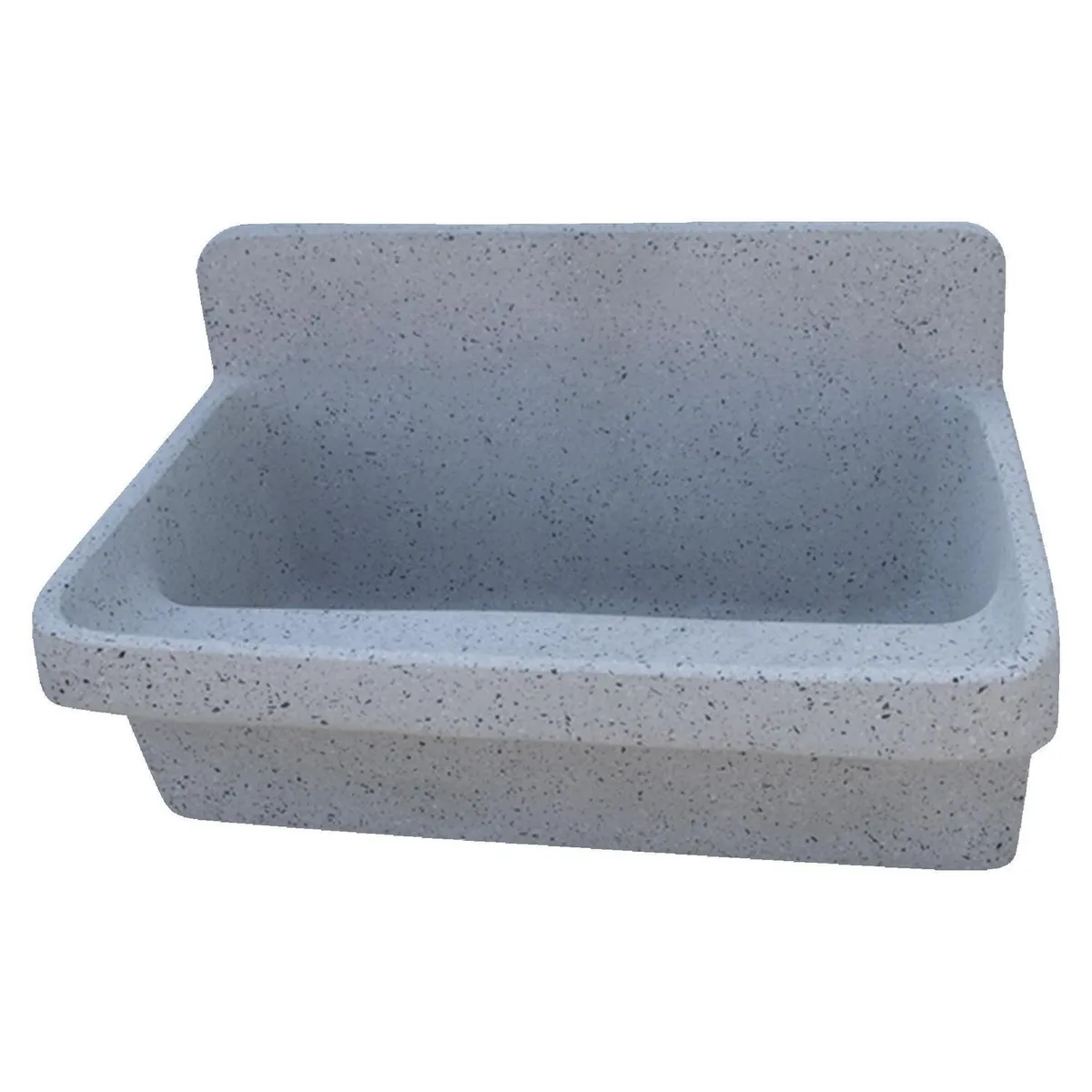 GENERICO - Lavadero de Ropa de Granito con Mandil Una Poza 81x50x46cm