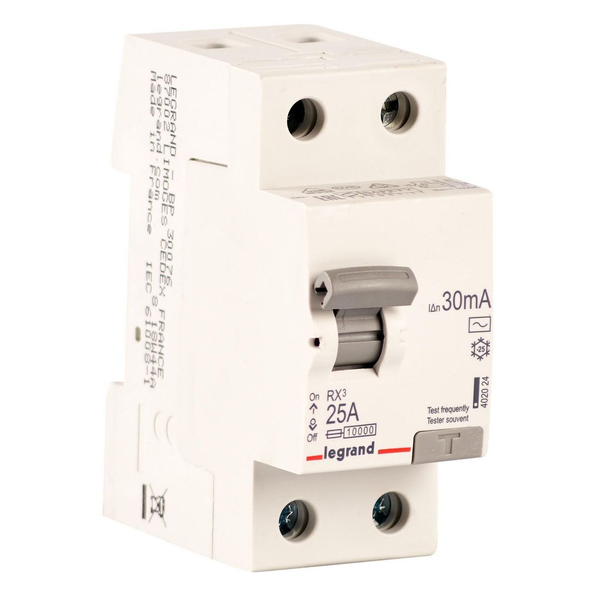 LEGRAND - Interruptor diferencial 2x25A Legrand