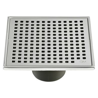 Desage Lagos Cuadrado 5 3/4'' Acero Satinado