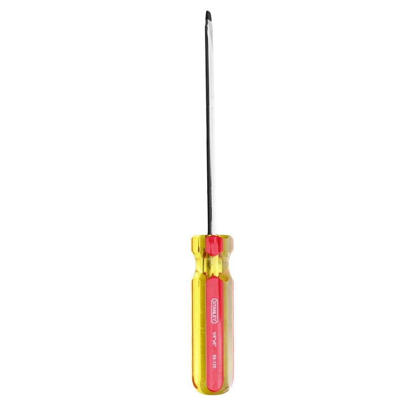 STANLEY - Desarmador Industrial Punta 1/4" x 6" Stanley