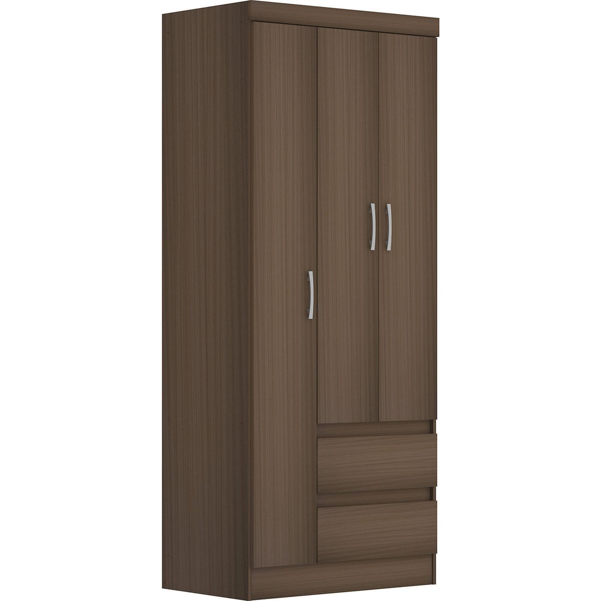 JUST HOME COLLECTION - Ropero 3 puertas 2 cajones Burgos