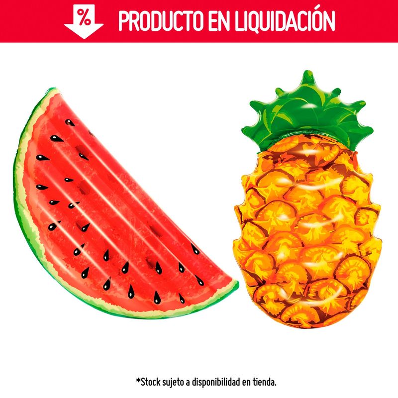 BESTWAY - Flotador Reposera 174x96cm Frutas