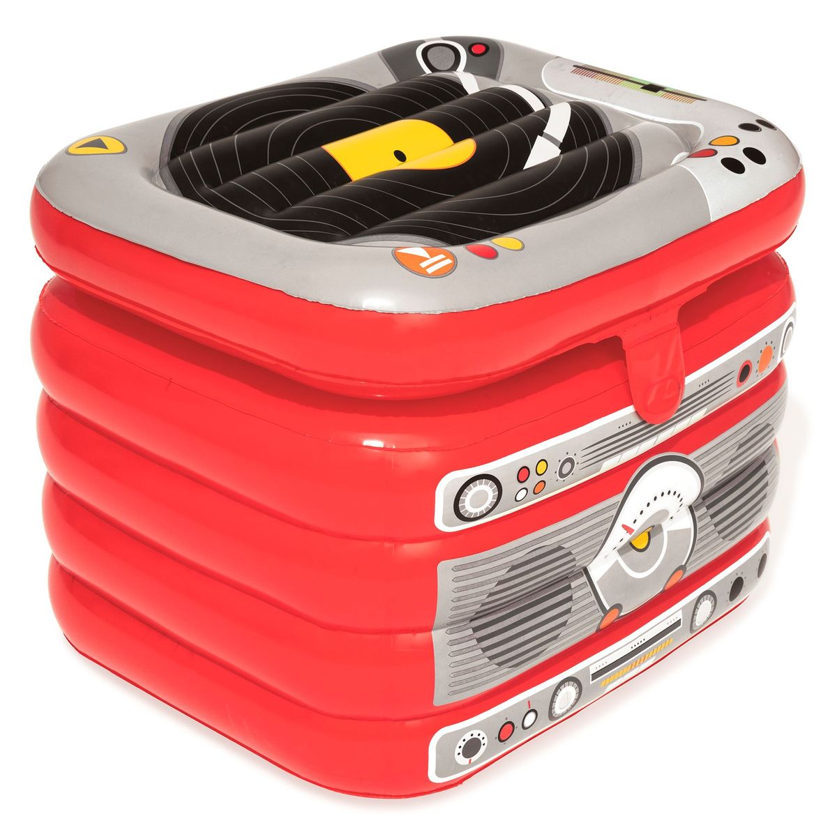 BESTWAY - Cooler Inflable Flotante Tipo Radio