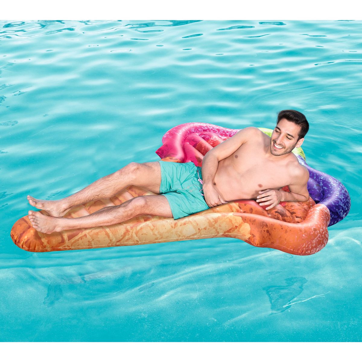 BESTWAY - Flotador Inflable Cono de Helado