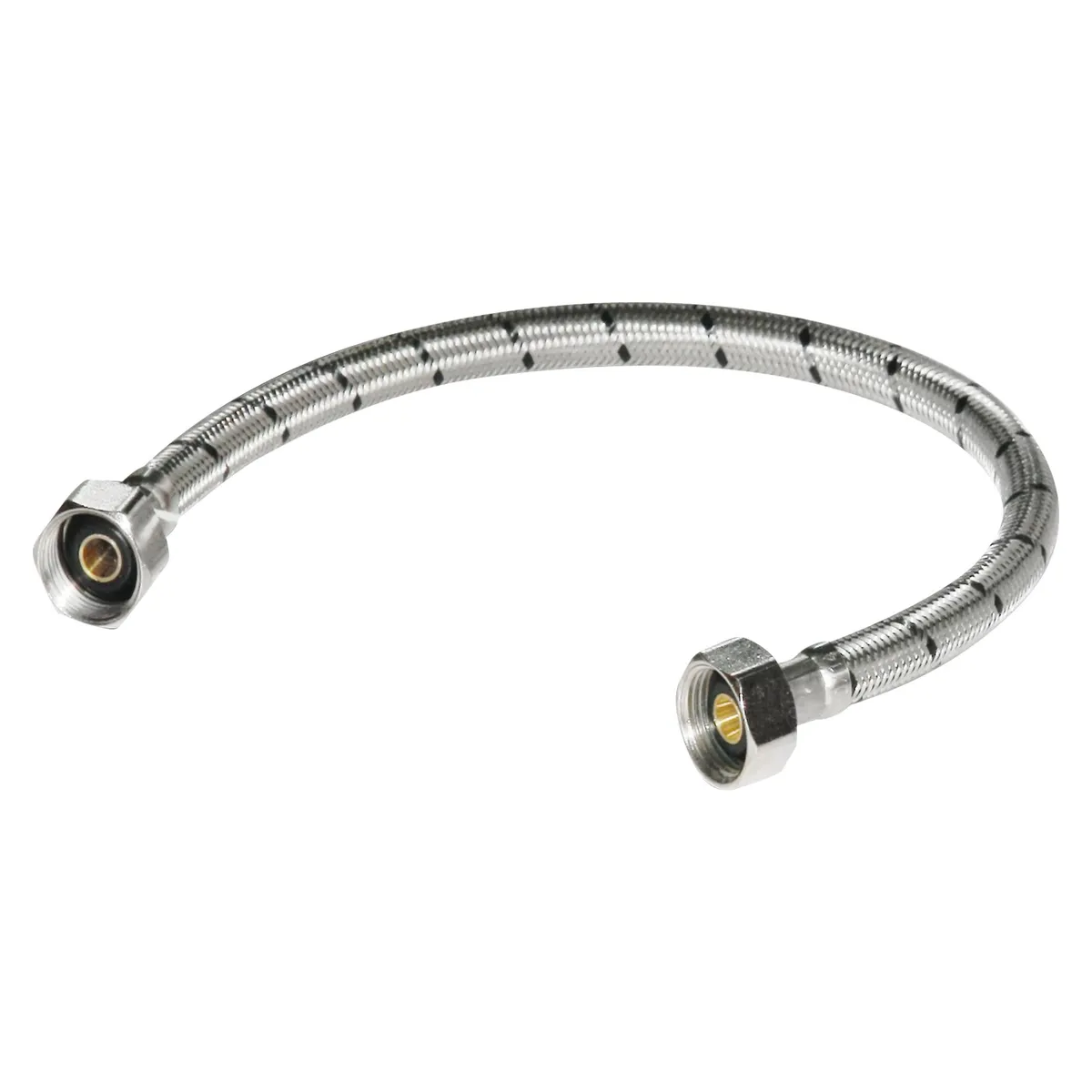 HUMBOLDT - Tubo de Abasto Acero 1/2''x1/2''x40cm