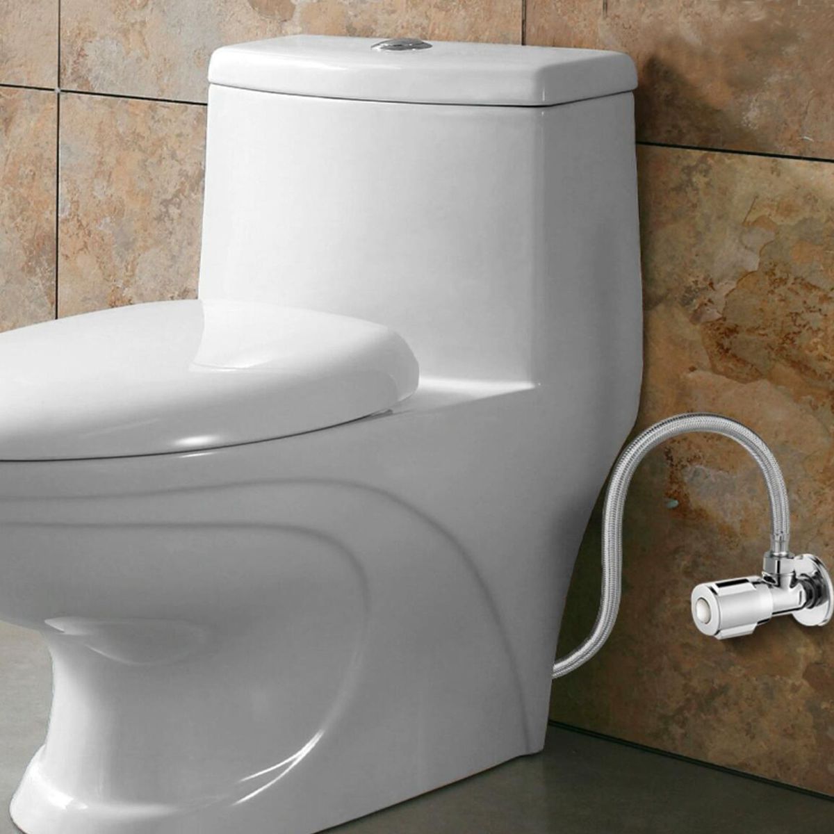 HUMBOLDT - Tubo de Abasto Acero 1/2''x1/2''x40cm