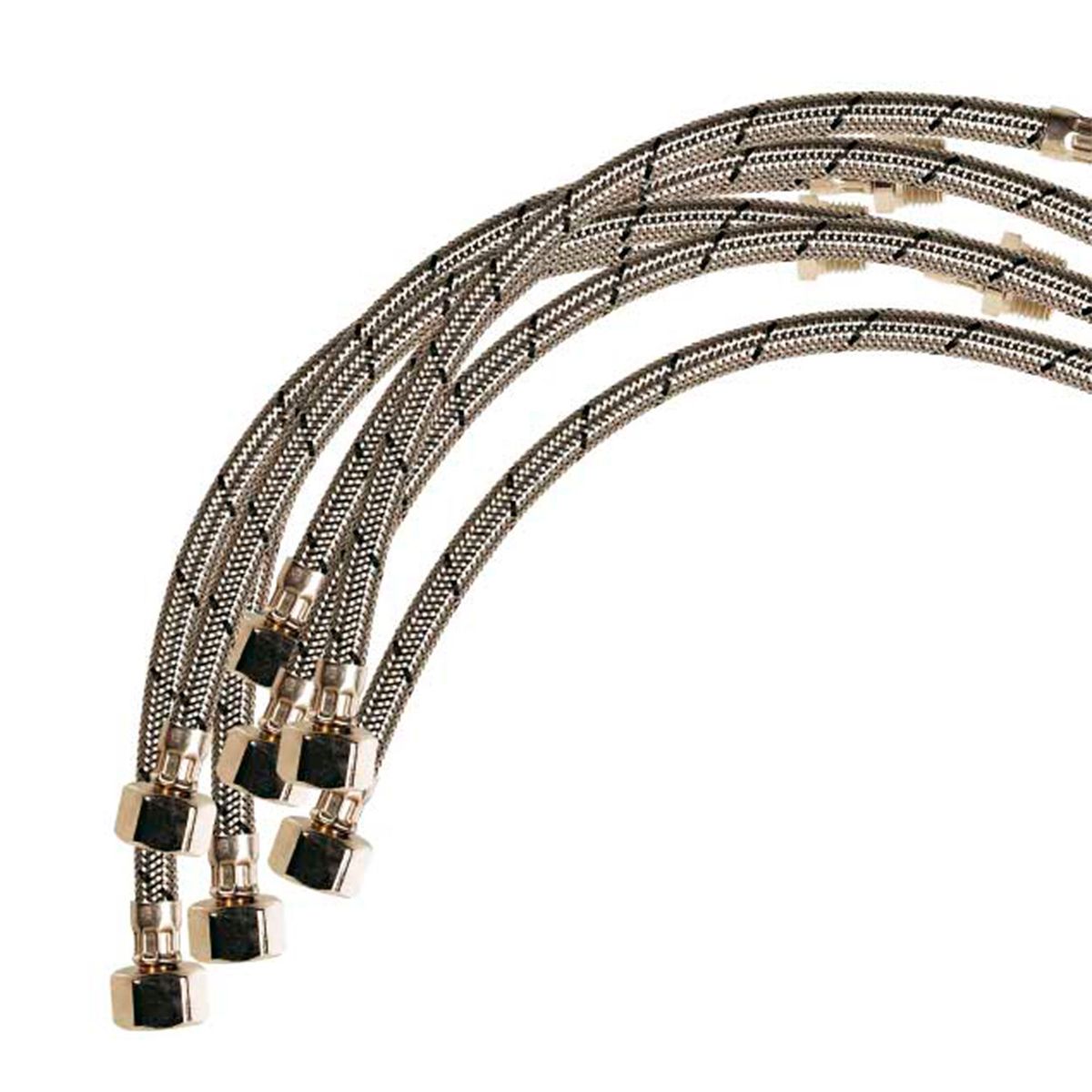 COFLEX - Tubo de Abasto Acero 1/2''x5/8''x35cm