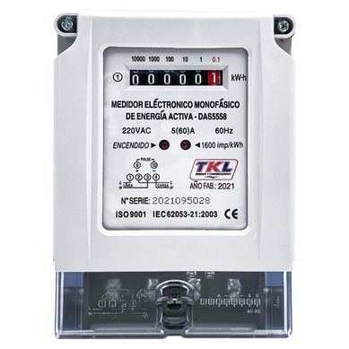 Medidor de luz electrnico monofsico 60A