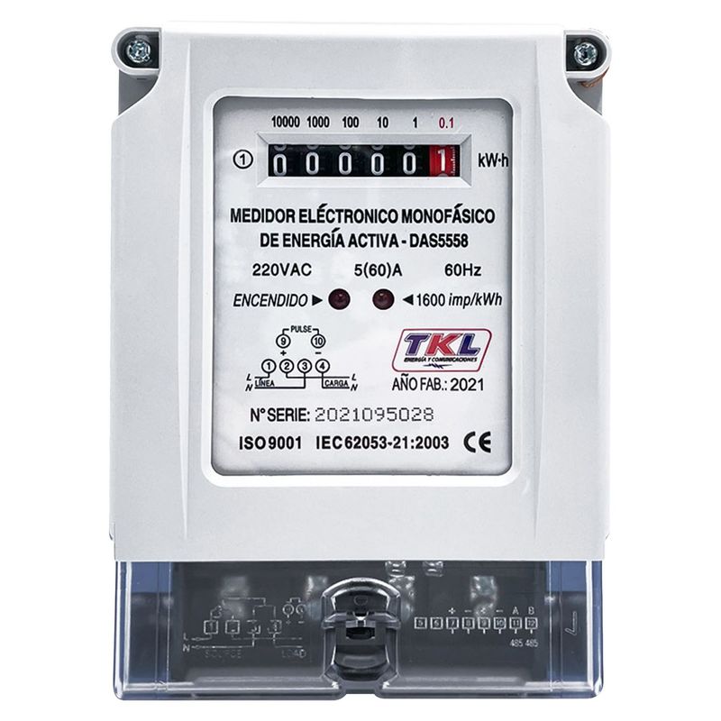 TKL - Medidor de luz electrónico monofásico 60A
