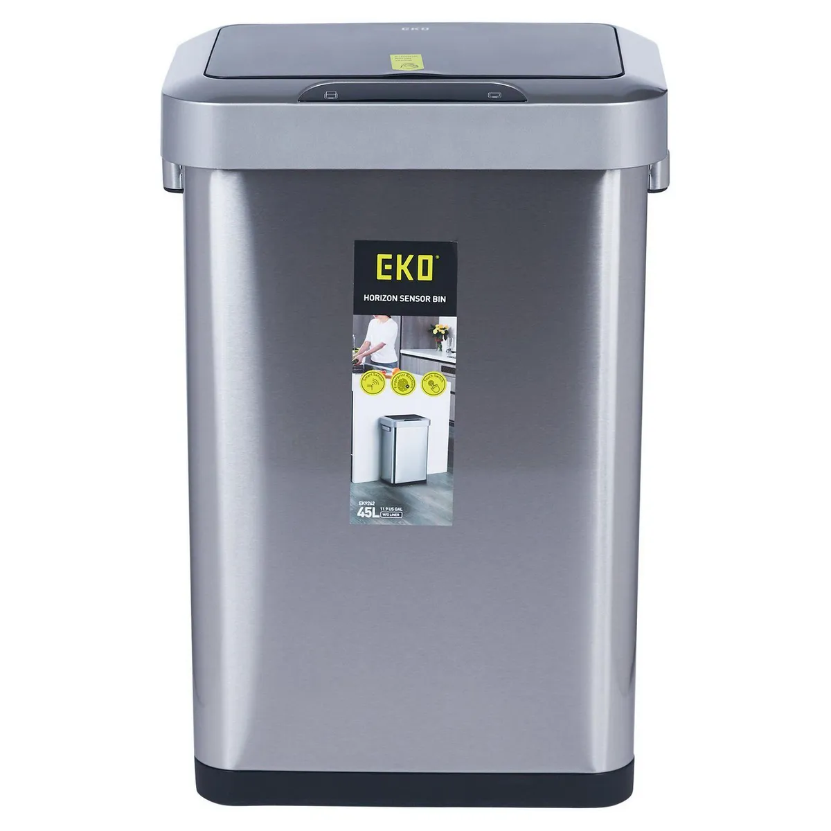 EKO - Papelera con Sensor y Cierre Automático 45L