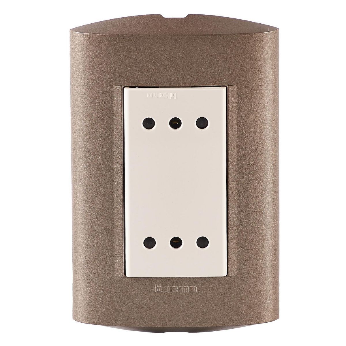 BTICINO - Tomacorriente Doble 3 Puntos Modus Style Arena