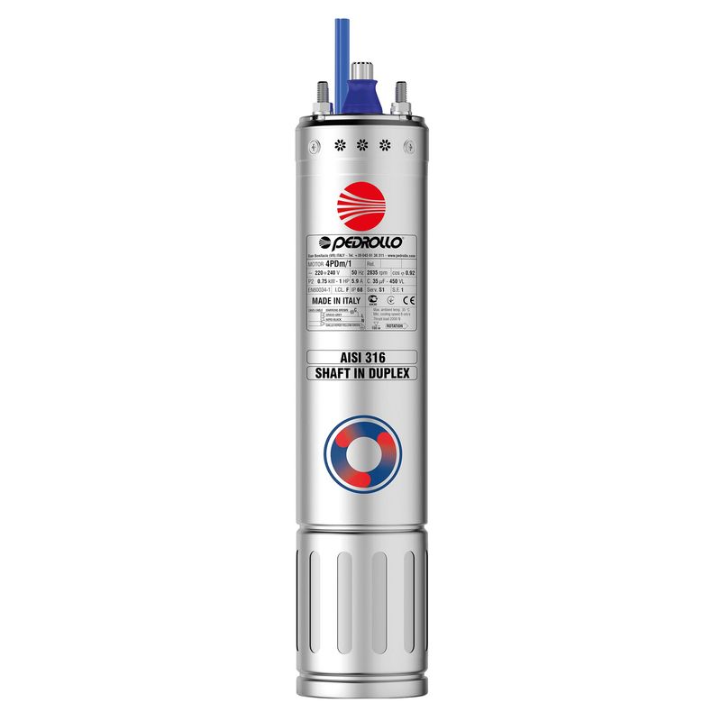 PEDROLLO - Electrobomba Sumergible Pedrollo 1 HP 130 L/min