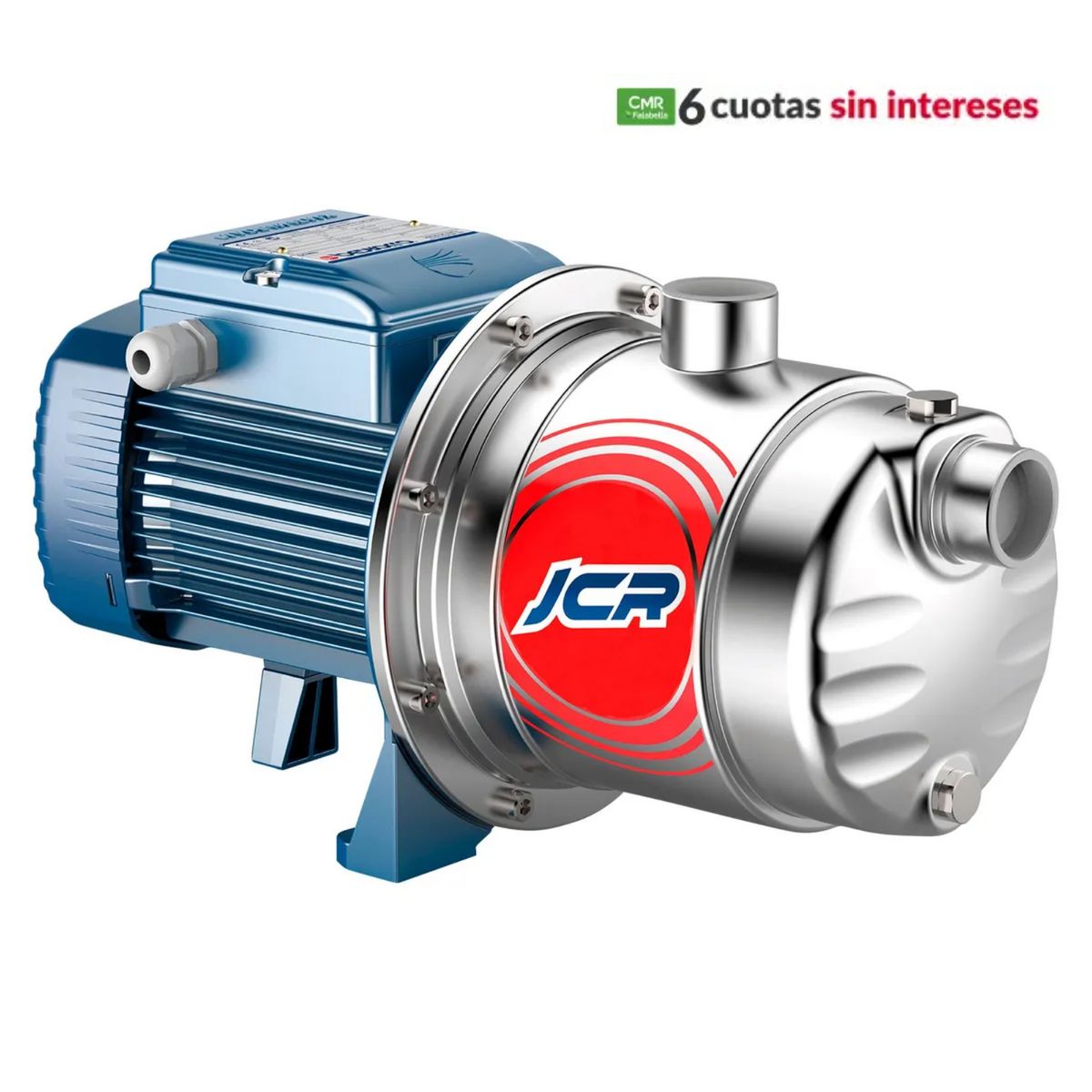 Electrobomba Jet Autocebante Pedrollo JCRM 2C 1 HP 70 L/min, marca PEDROLLO - Foto Principal