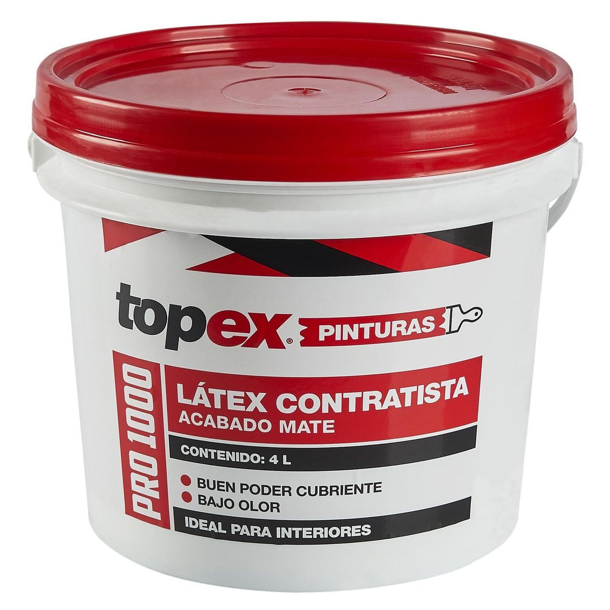 TOPEX - Pintura Topex Látex Mate Blanco 1GL