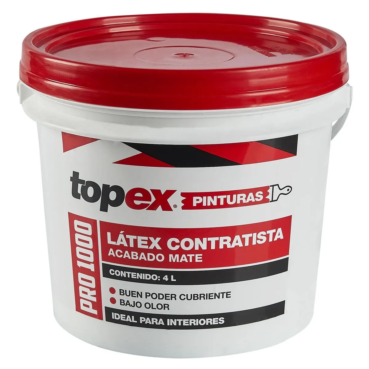 TOPEX - Pintura Topex Látex Mate Blanco 1GL