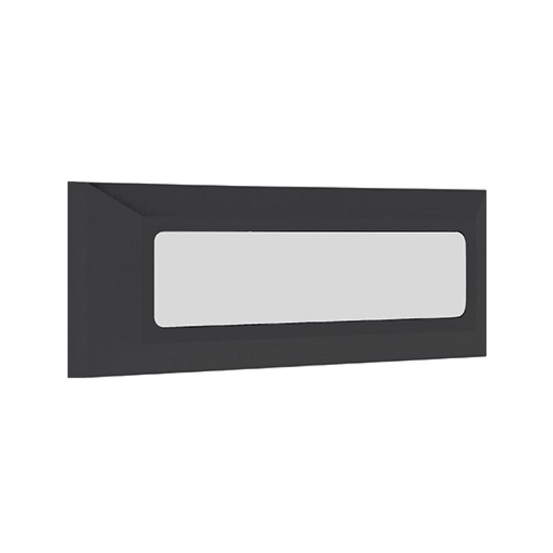 LEDVANCE - Braquete De Pared Exterior Led Signal Negro 4W Luz Cálida