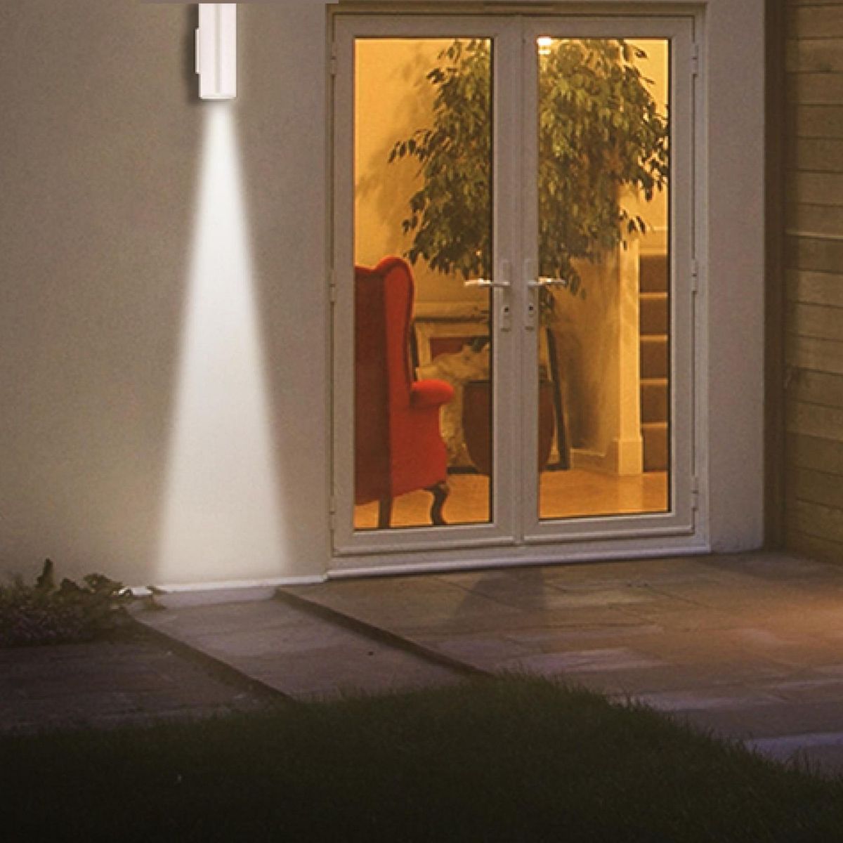 LEDVANCE - Braquete De Pared Exterior Led Single Cilindro Blanco