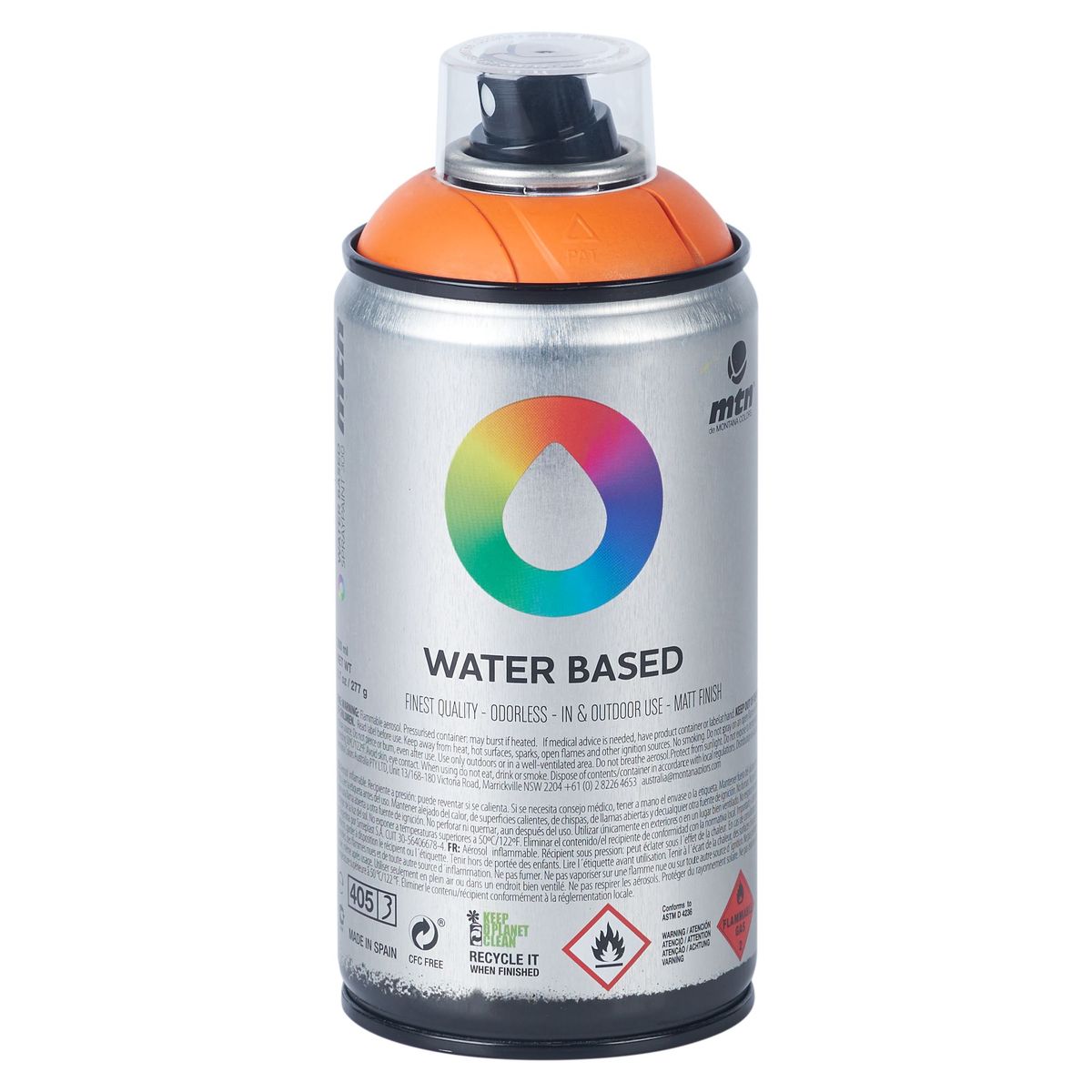 MONTANA COLORS - Spray Multiusos Naranja 300ml