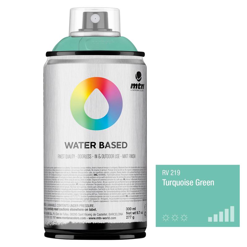MONTANA COLORS - Spray Multiusos Verde Turquesa 300ml
