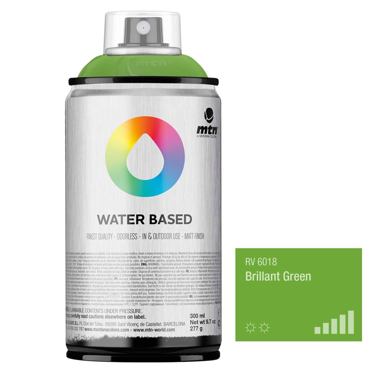 Spray Multiusos Verde Valle 300ml, marca MONTANA COLORS - Foto Principal