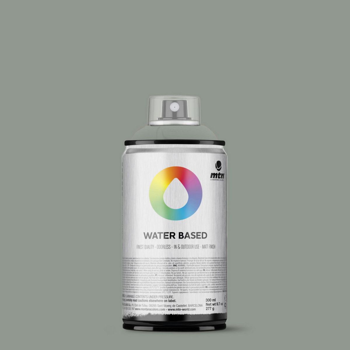 MONTANA COLORS - Water Based 300ml Neutral Grey