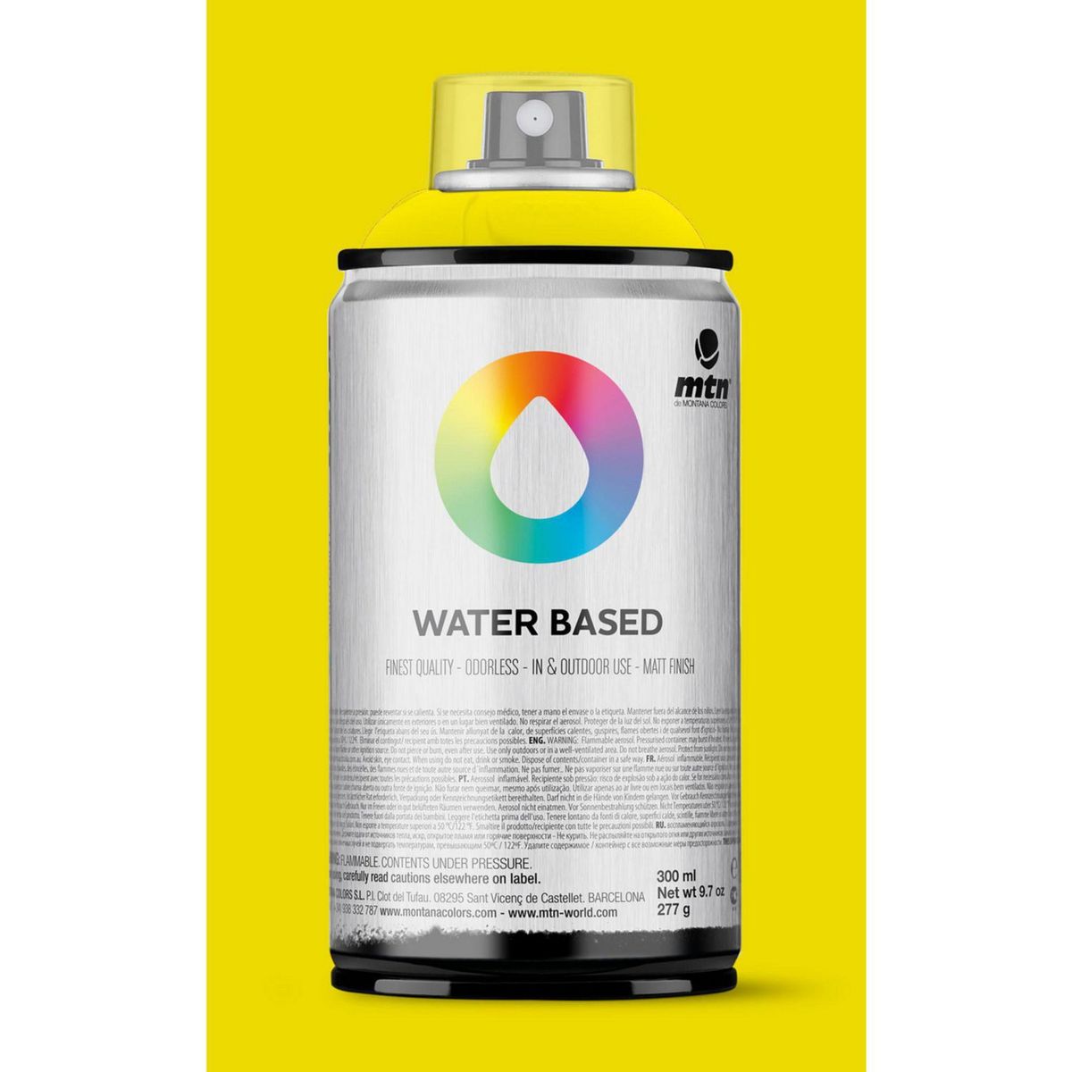 GENERICO - Spray Multiusos Amarillo Fluorescente 300ml