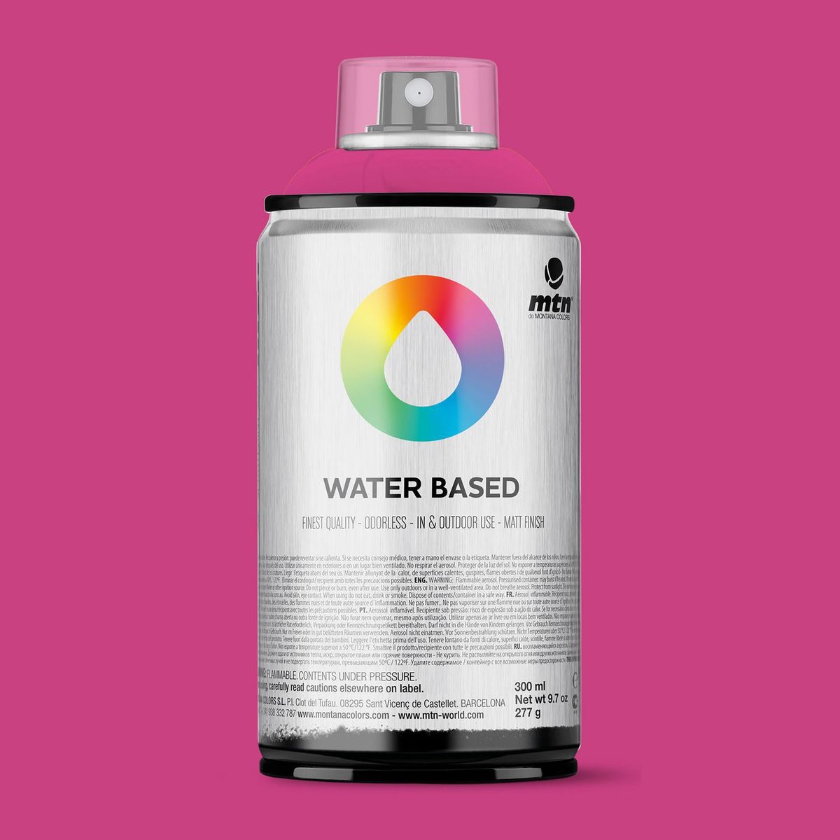 MONTANA COLORS - Spray Multiusos Fucsia Fluorescente 300ml