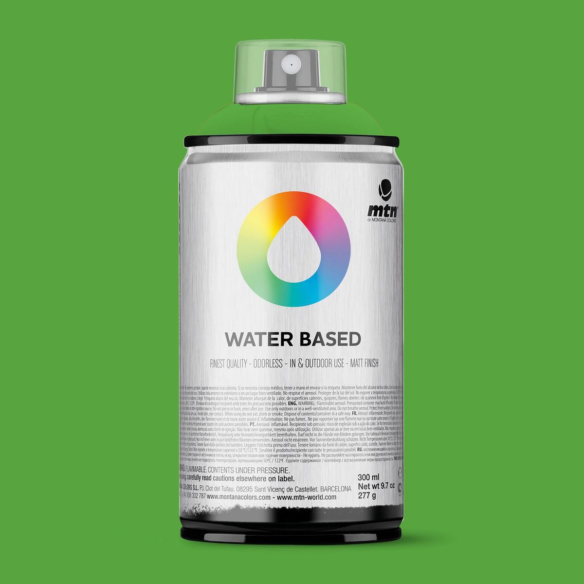 MONTANA COLORS - Spray Multiusos Verde Fluorescente 300ml