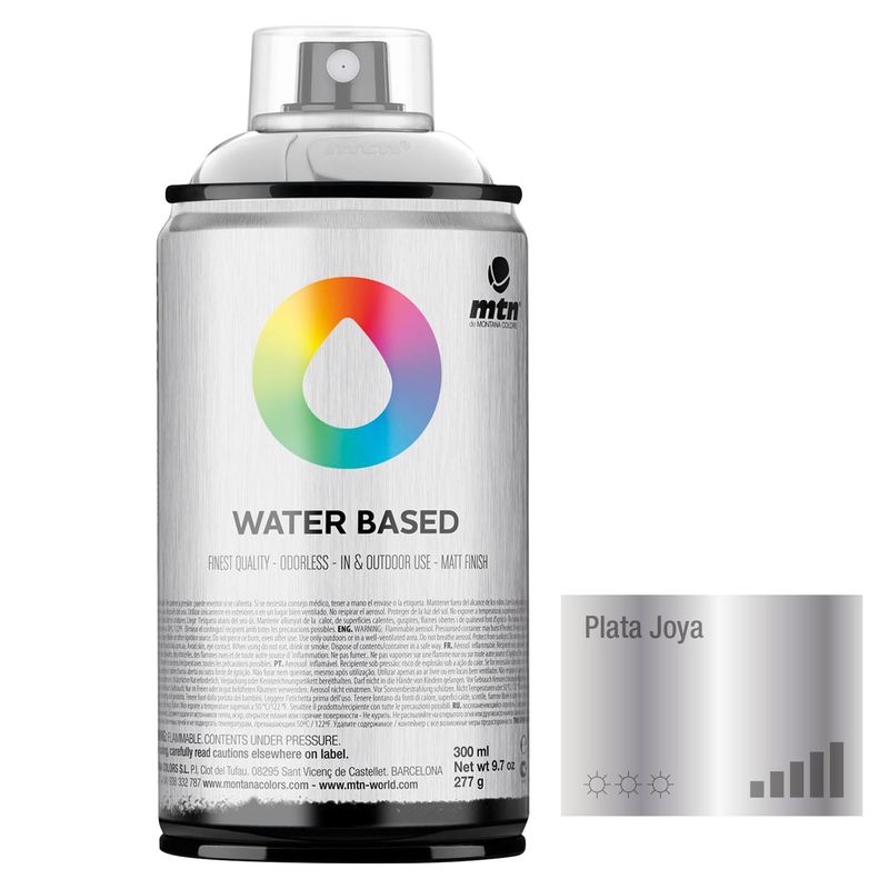 MONTANA COLORS - Spray Multiusos Plata Joya 300ml