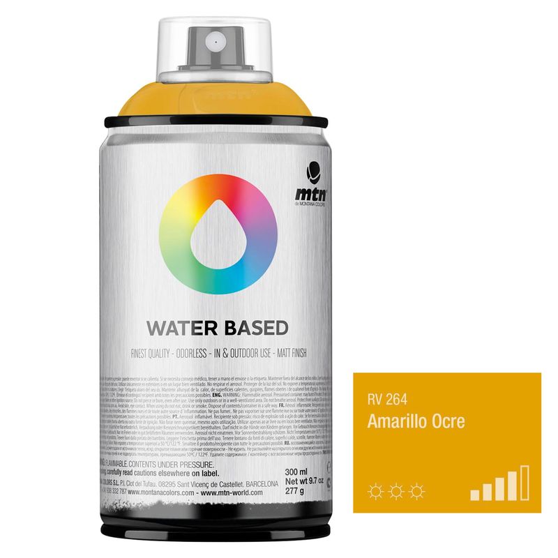 MONTANA COLORS - Spray Multiusos Amarillo Ocre 300ml