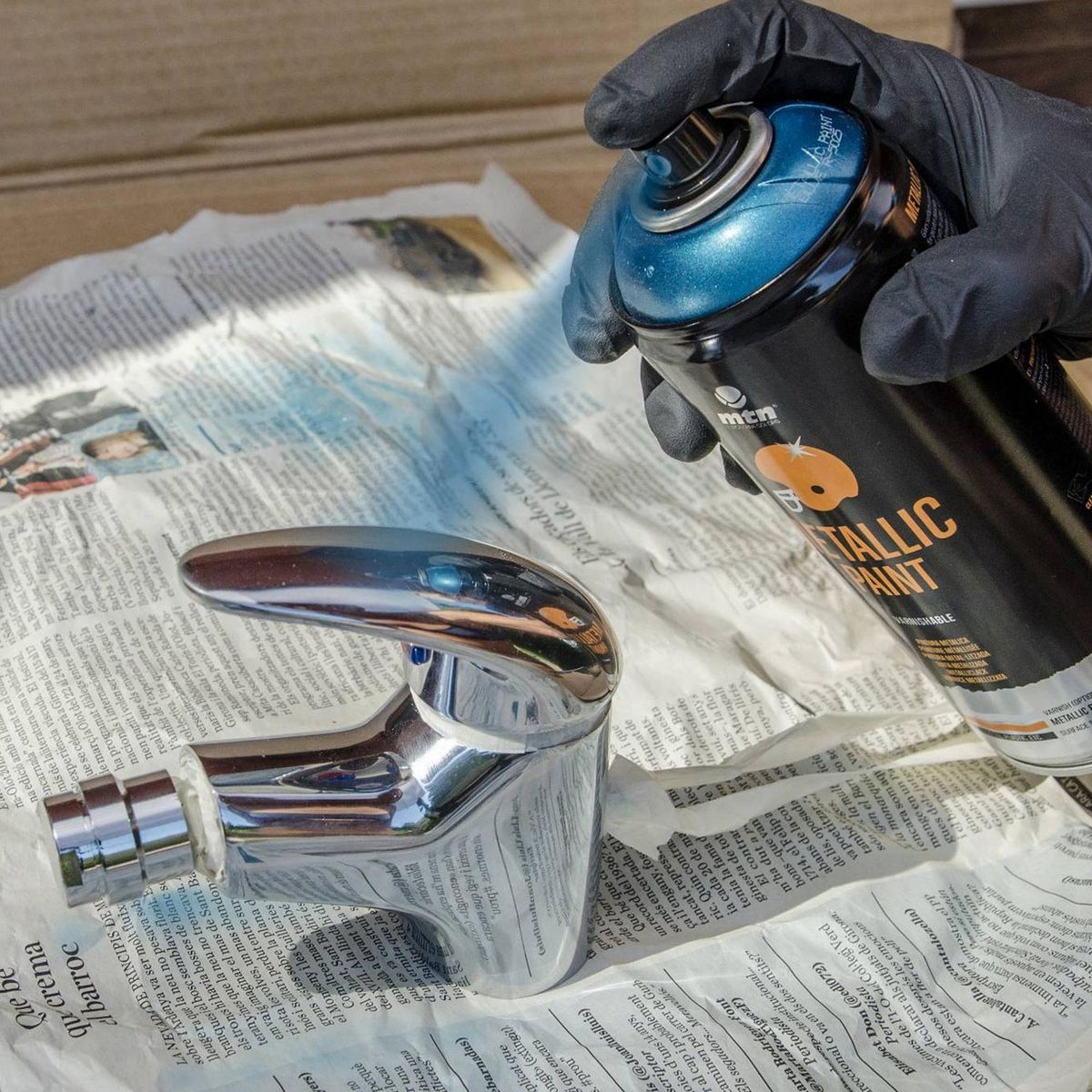 MONTANA COLORS - Spray Pintura Metálica Aluminio 400ml