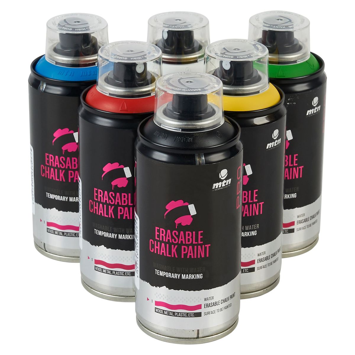 Spray Pro Tiza 6 Unidades 150ml, marca MONTANA COLORS - Foto Principal
