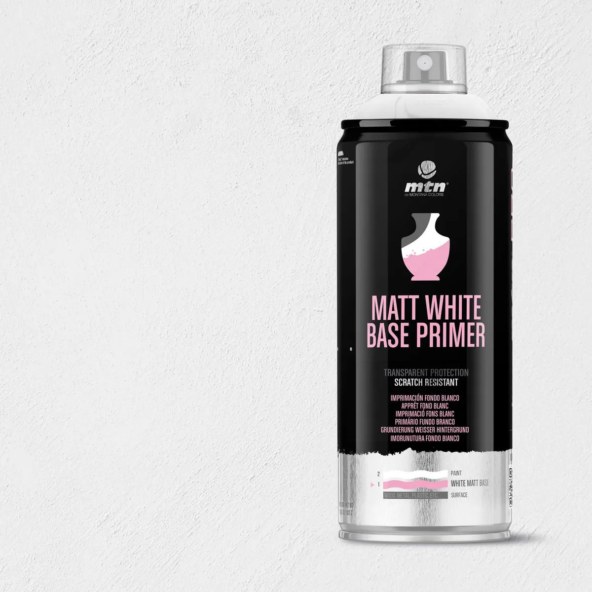 MONTANA COLORS - Spray Multiusos Imprimante Blanco 400ml