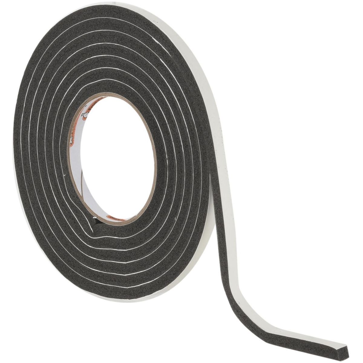 FIXSER - Burlete Adhesivo de Goma Adhesivo 3/8-5/16-3 m. Negro