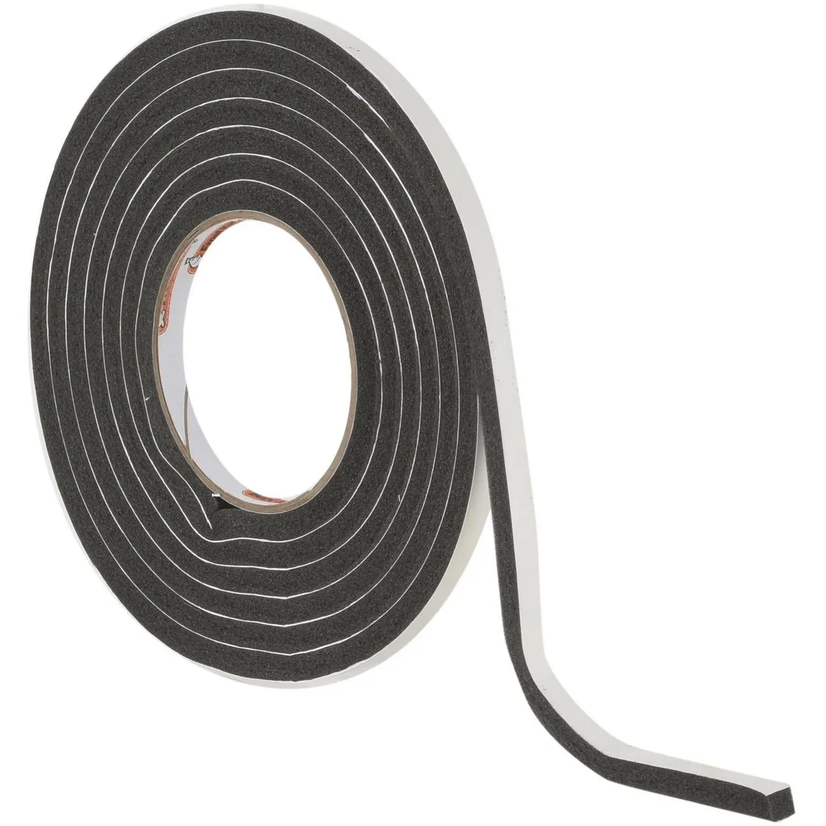 FIXSER - Burlete Adhesivo de Goma Adhesivo 3/4-5/16-3 m. Negro