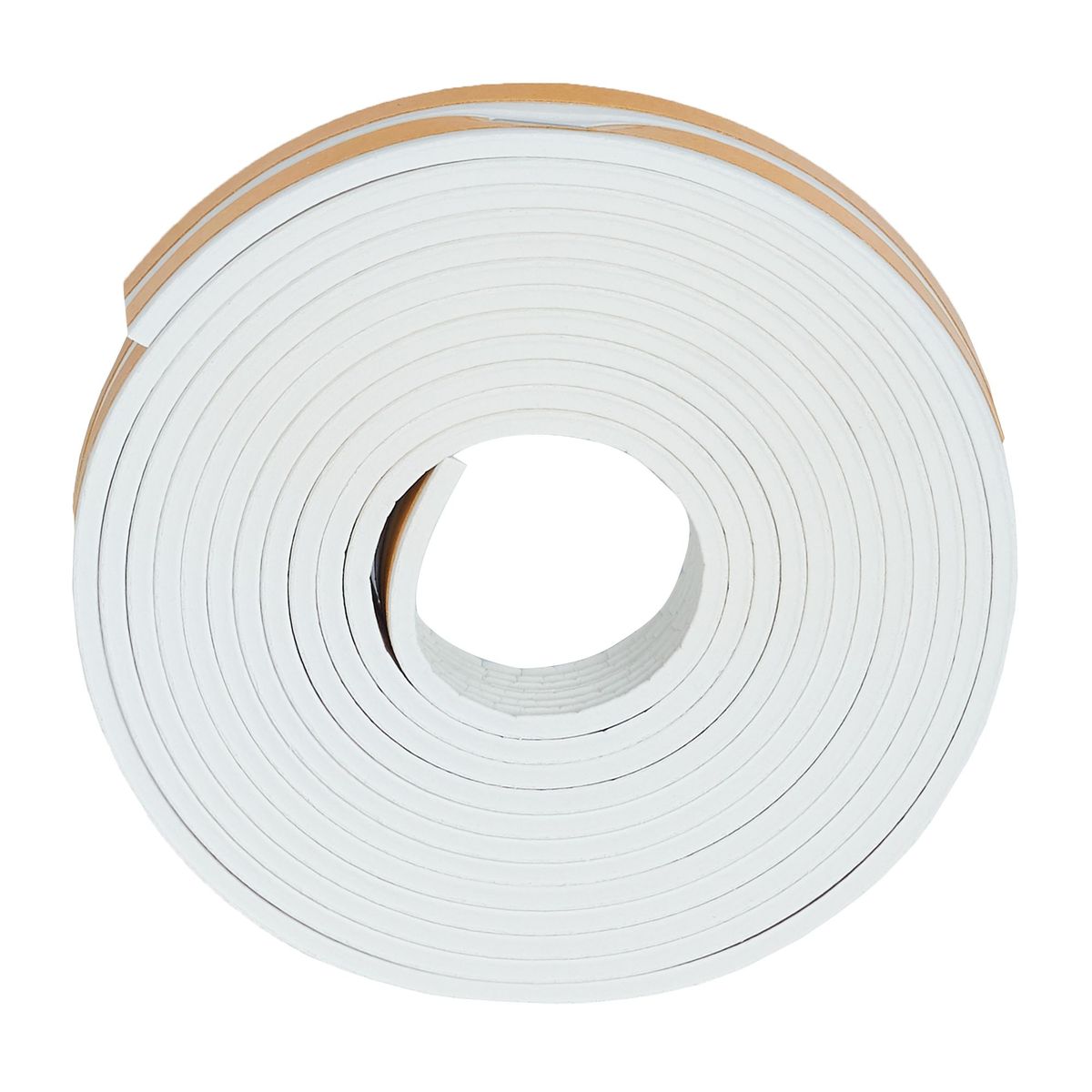 FIXSER - Burlete Adhesivo con Canal 3/8-1/8-52 m. Blanco