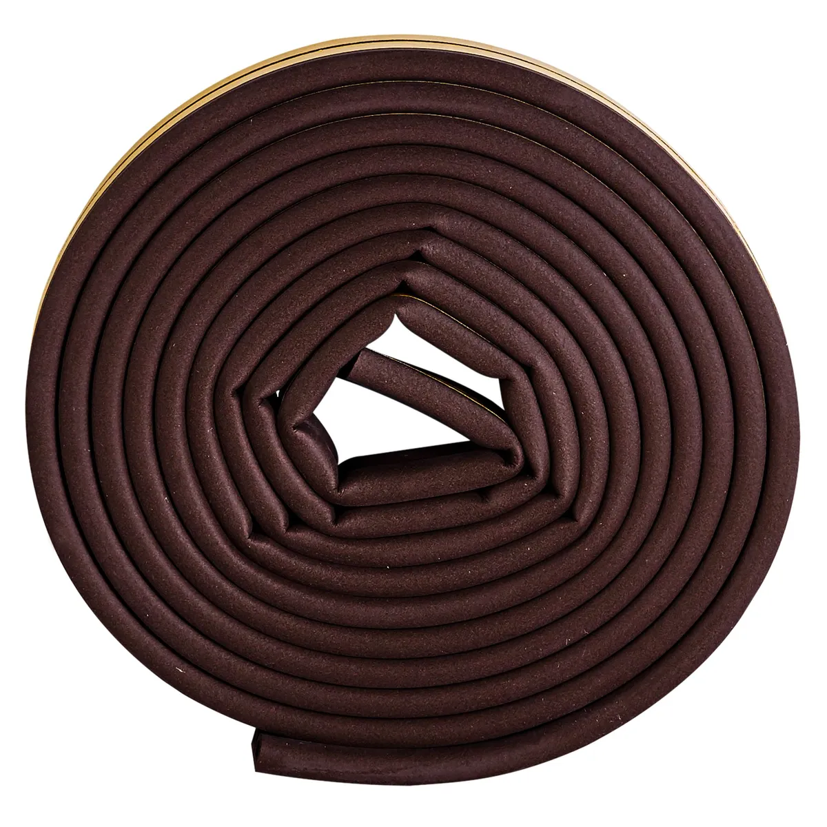 FIXSER - Burlete Adhesivo de Goma Adhesivo U 5/16-1/4-52 m. Marrón