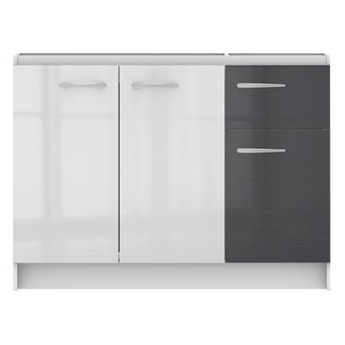 Kit Mueble 3 Puertas 1 Cajn 120cm