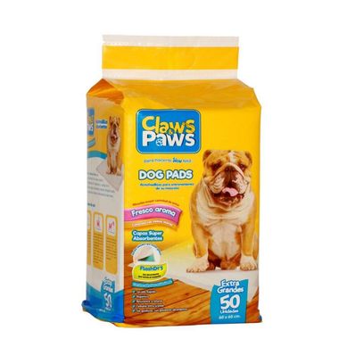 Paal para Perros x 50 unidades Tela Impermeable Blanco 60x60cm