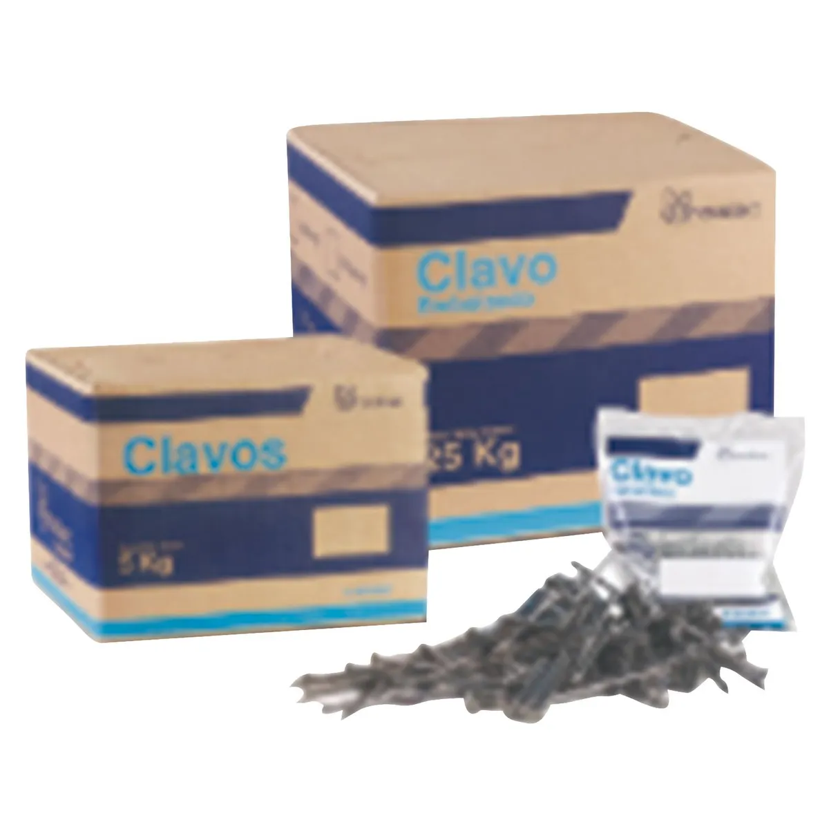 PRODAC - Clavo Carpintero con Cabeza 3/4" x 19 mm. 100 gr.