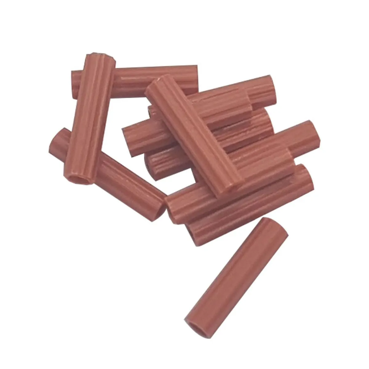 FIXSER - Tarugo PVC 3/8" Naranja x 100 unid.