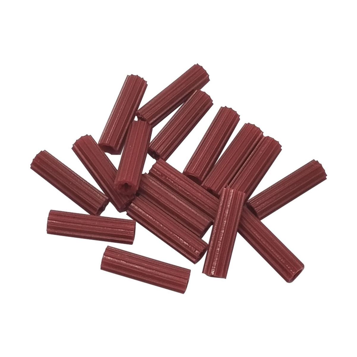 FIXSER - Tarugo PVC 3/16" Rojo x 100 unid.