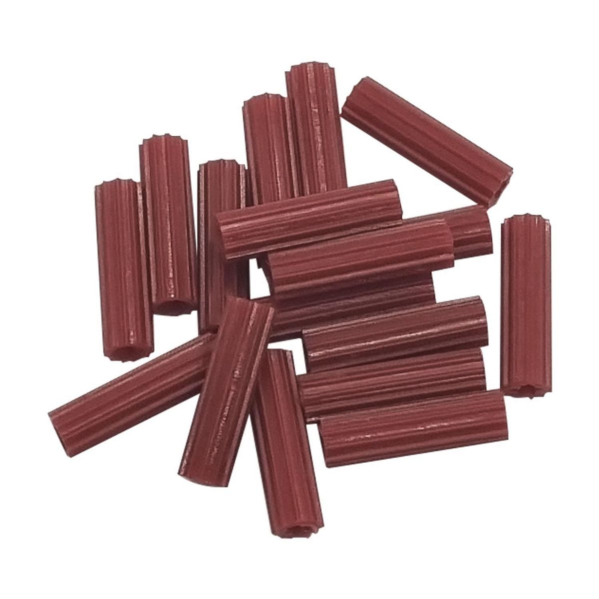 FIXSER - Tarugo PVC 3/16" Rojo x 100 unid.