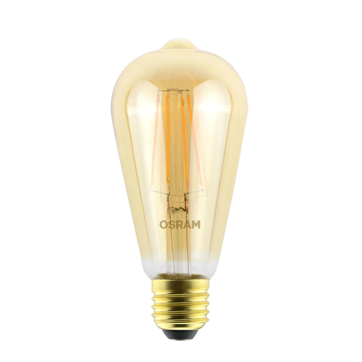 OSRAM - Foco LED Vintage Edison Ambar 7w Luz Cálida