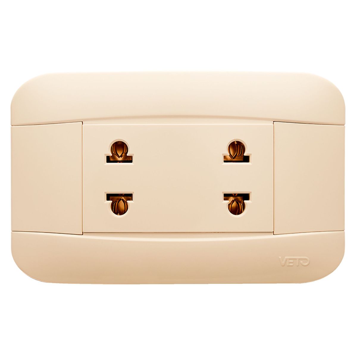 VETO - Tomacorriente Doble 2P 15A
