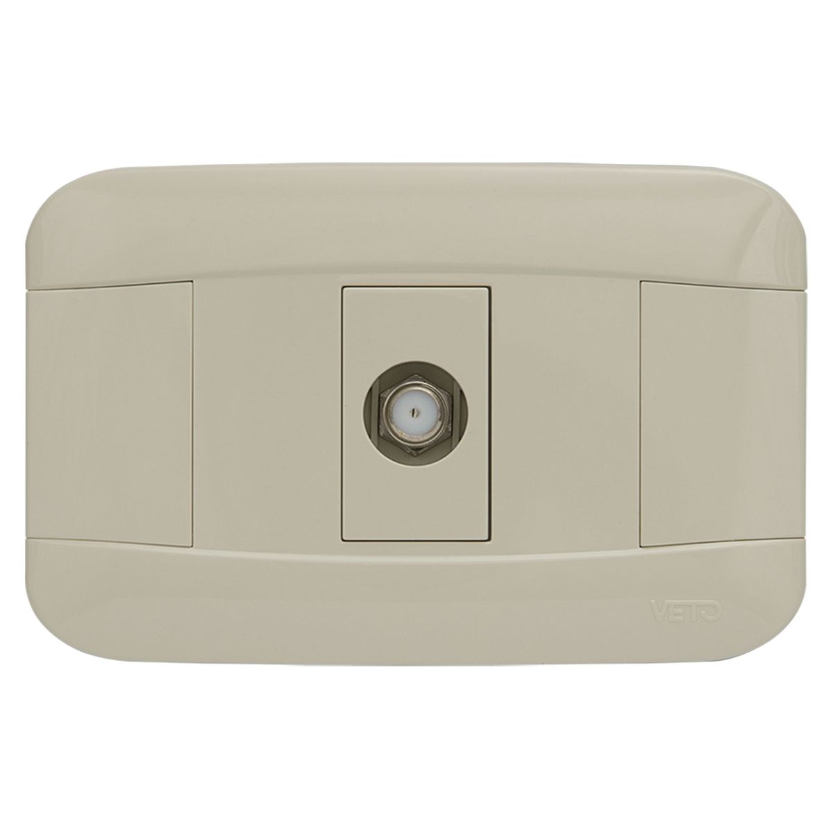VETO - Tomacorriente TV Coaxial