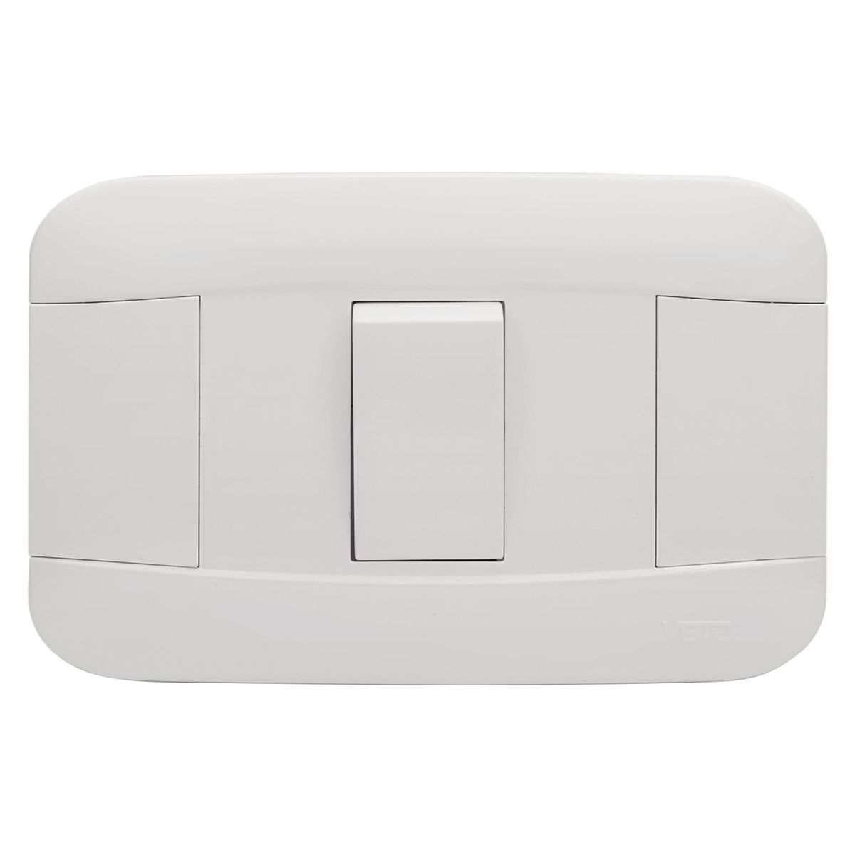VETO - Conmutador Simple 10A Blanco