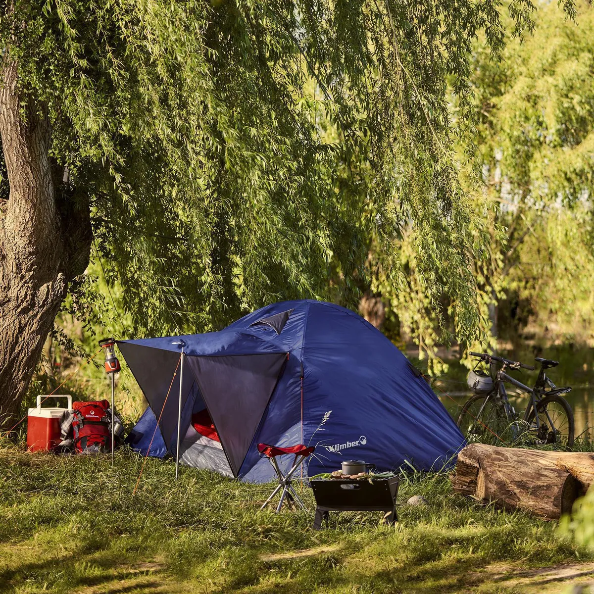 KLIMBER - Carpa Iglú Domepack 4 Personas Klimber Azul