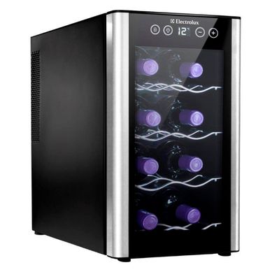 Vinera Electrolux para 8 Botellas ERW082XAMB Negro