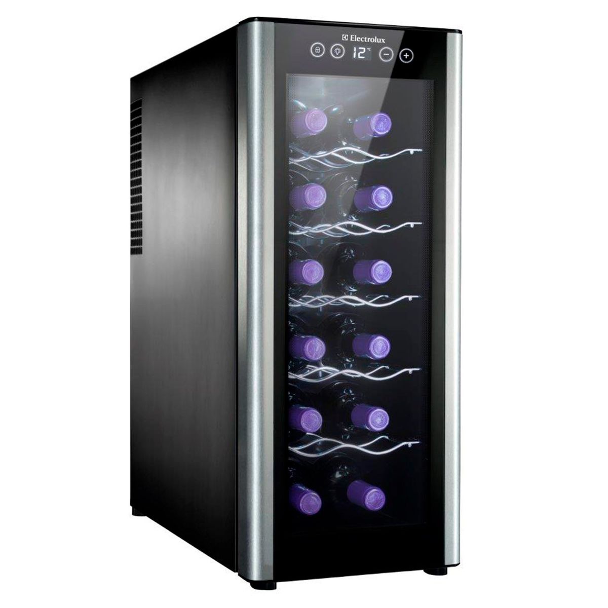 ELECTROLUX - Vinera Electrolux para 12 Botellas ERW122XAMB Negro